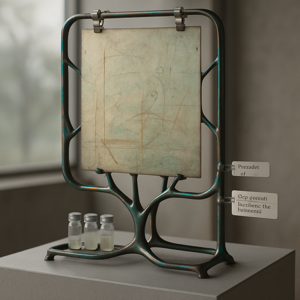 Palimpsest Mask (for an Old Master)